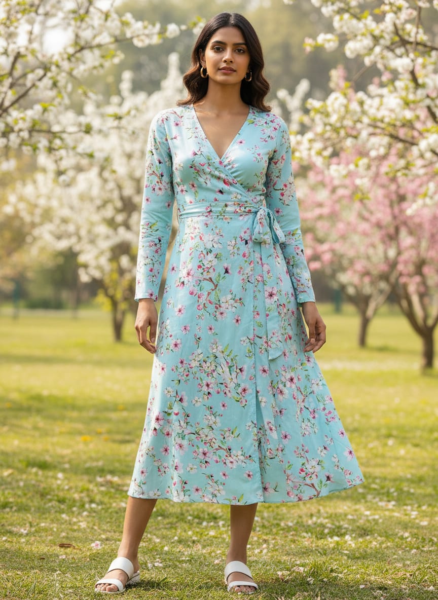 A Print that Whispers of Spring