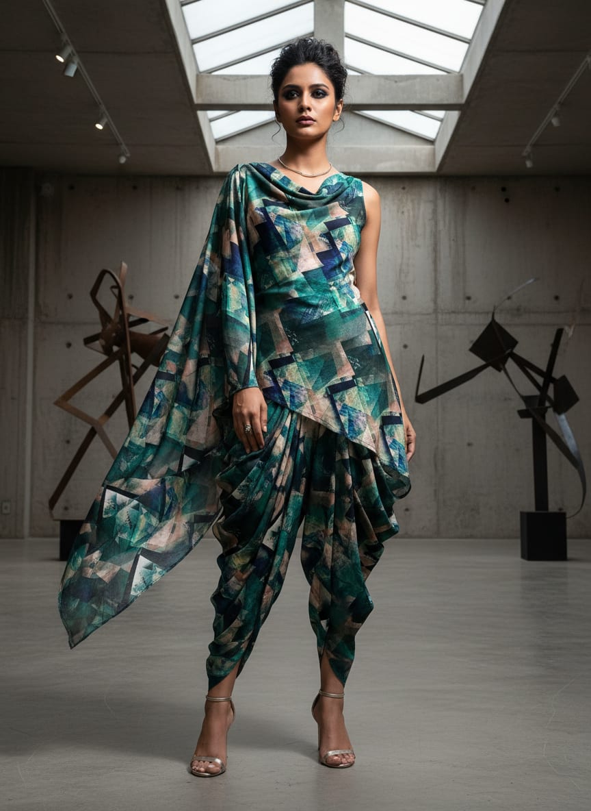 Where Geometry Meets a Painterly Touch