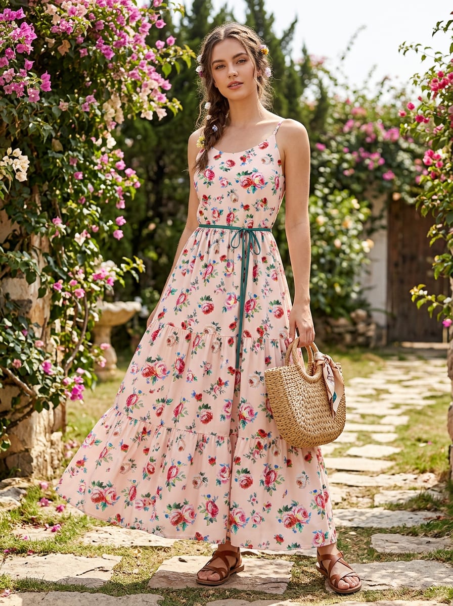 A Print That Blooms with Vintage Charm