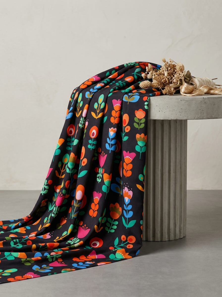 A Print That Sings with Joyful Color