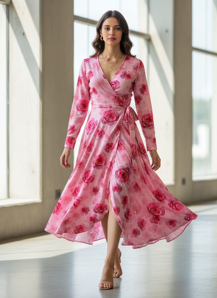 A Print That Blooms on Fabric