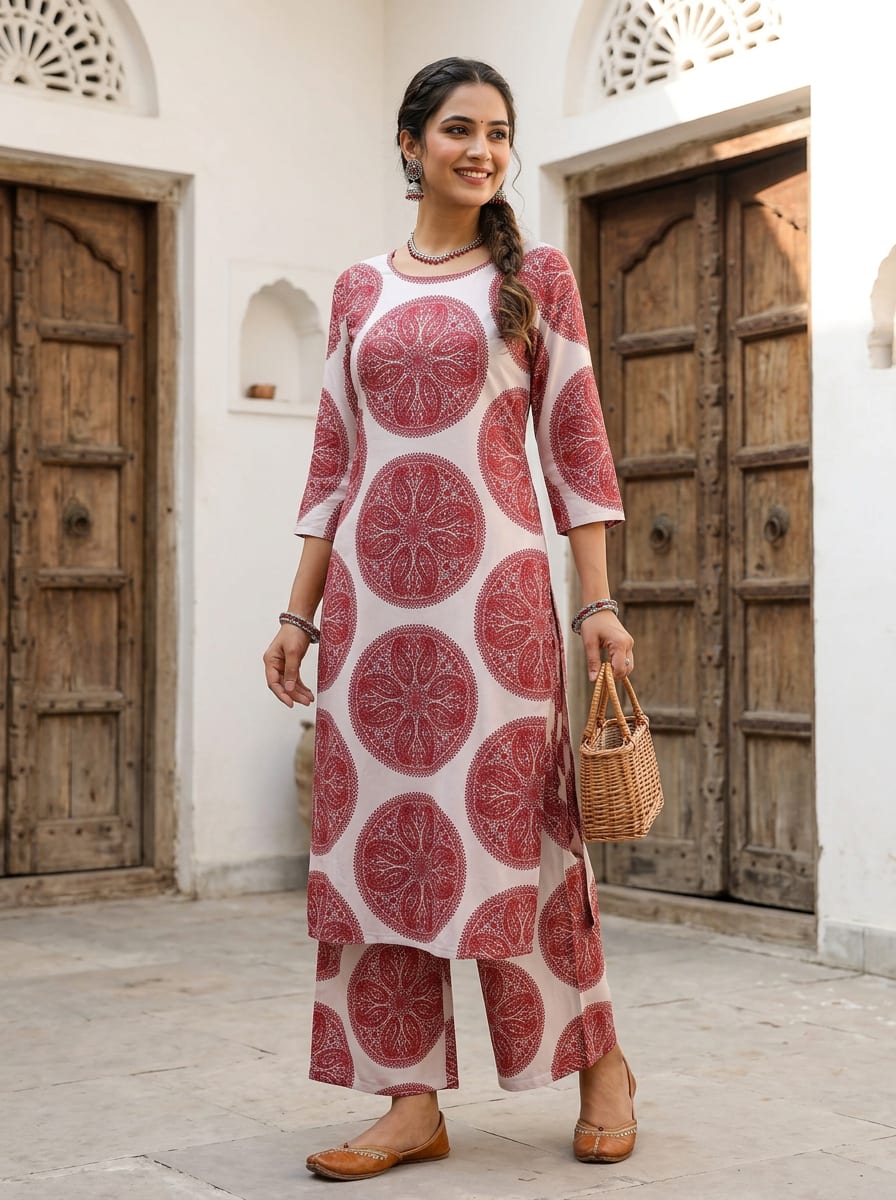 A Timeless Motif, Reimagined in Red