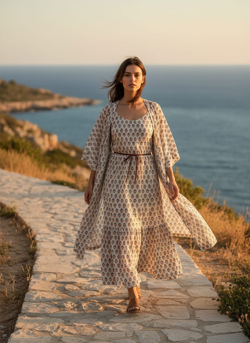 A Gentle Nod to Traditional Block Prints