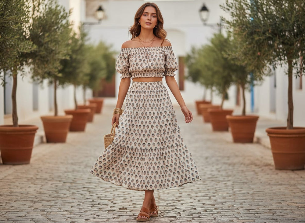 A Gentle Nod to Traditional Block Prints