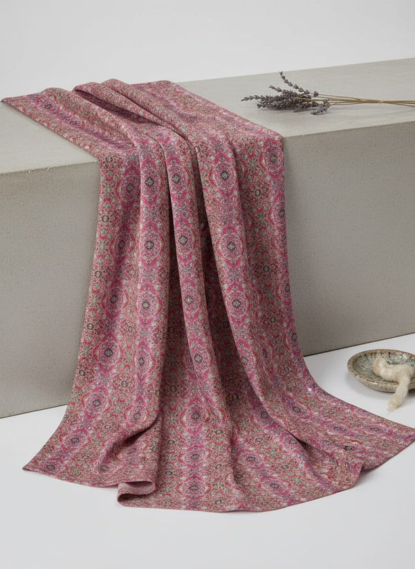 Classical Damask With Charm Colour Digital Printed Fabric - Rayon - Fabric Editorial Studio Flatlay Lookbook - RA-0-MA01526-110