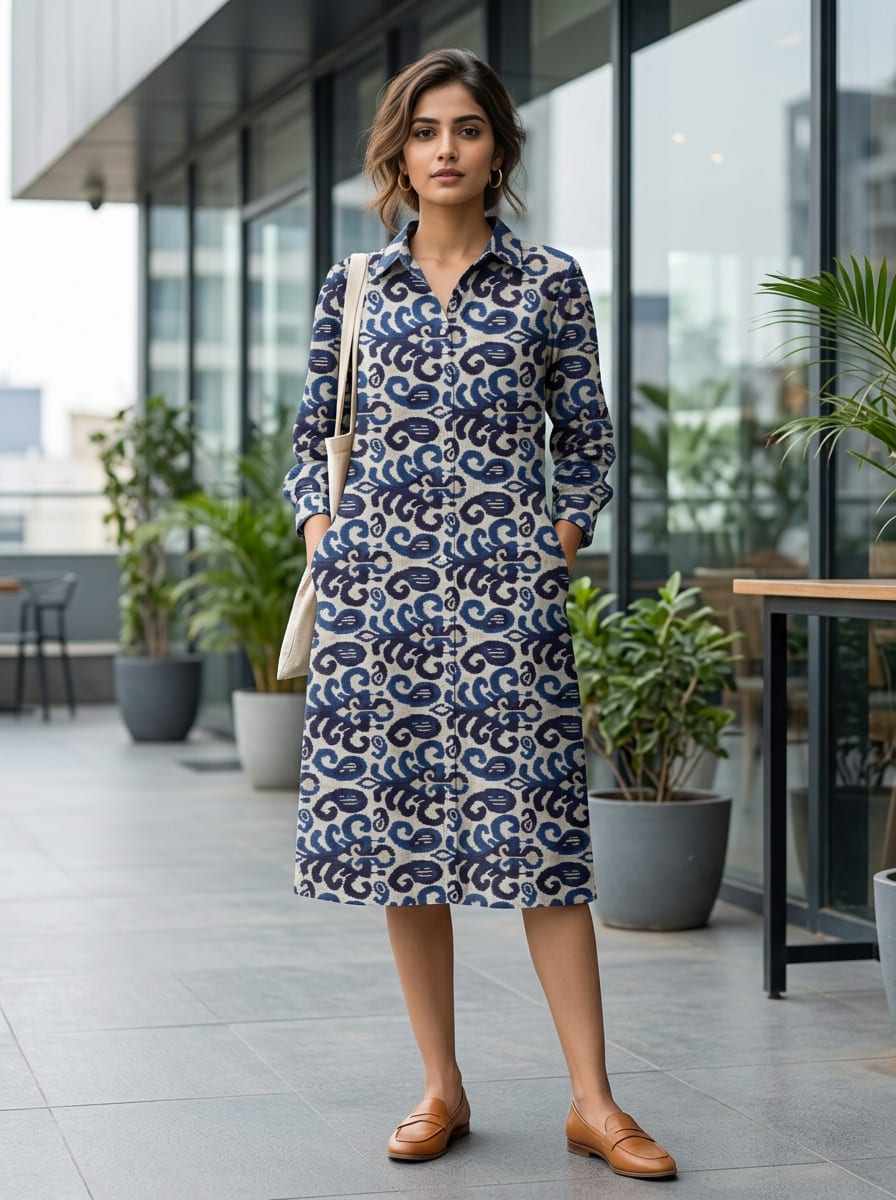 A Modern Interpretation of Ancient Ikat