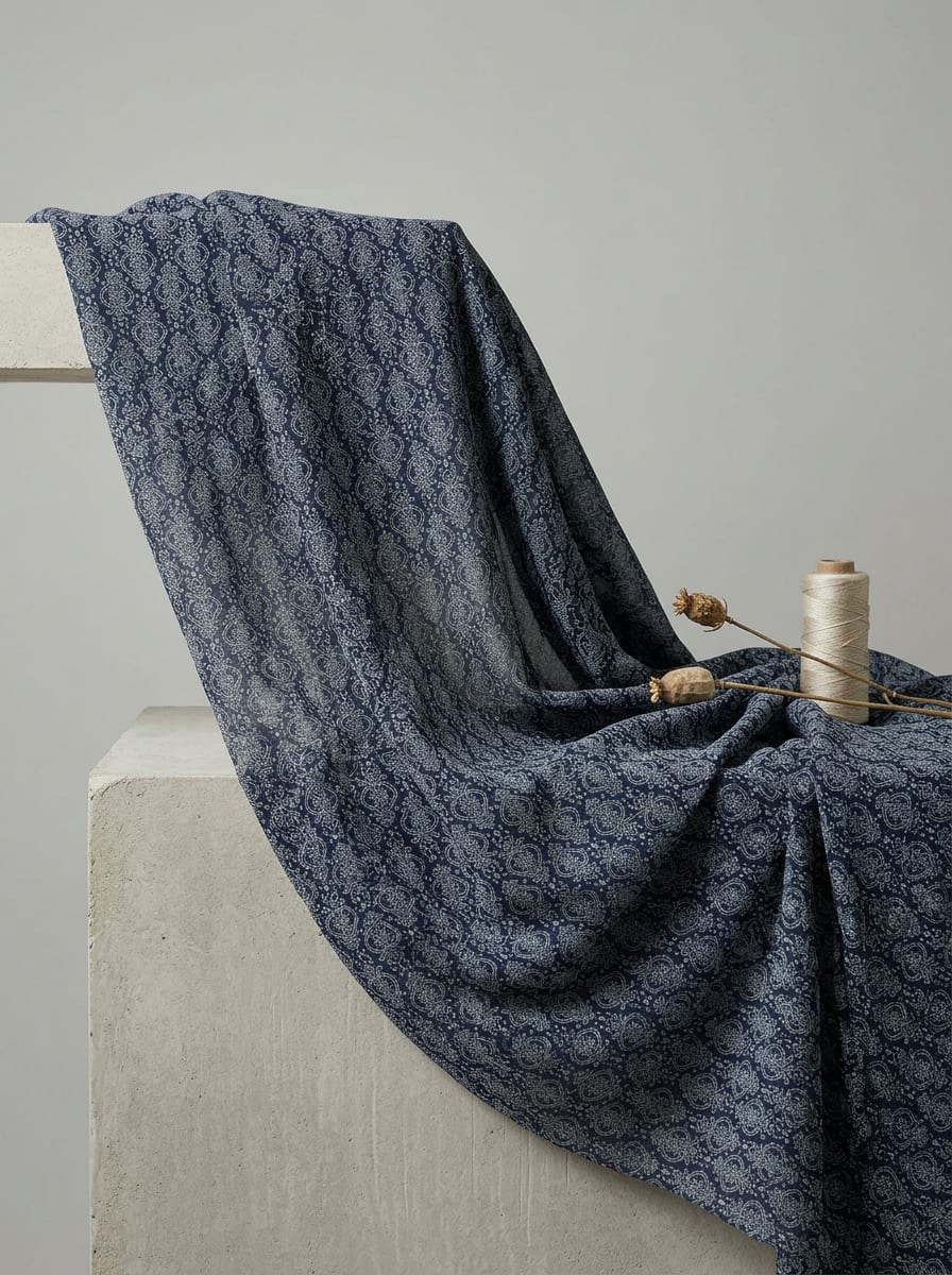 A Classic Print on a Fabric Made to Move