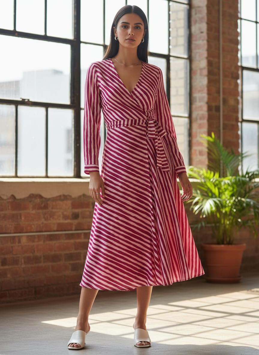 A Classic Stripe, Drawn with Freedom