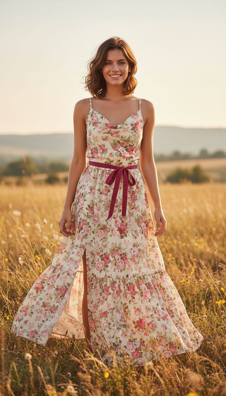 A Print That Blooms with Timeless Romance