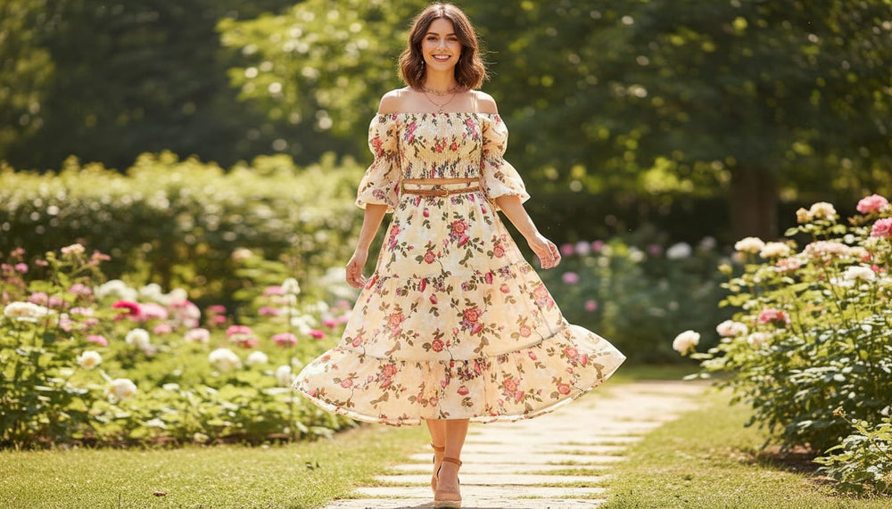 A Print That Remembers a Classic Garden
