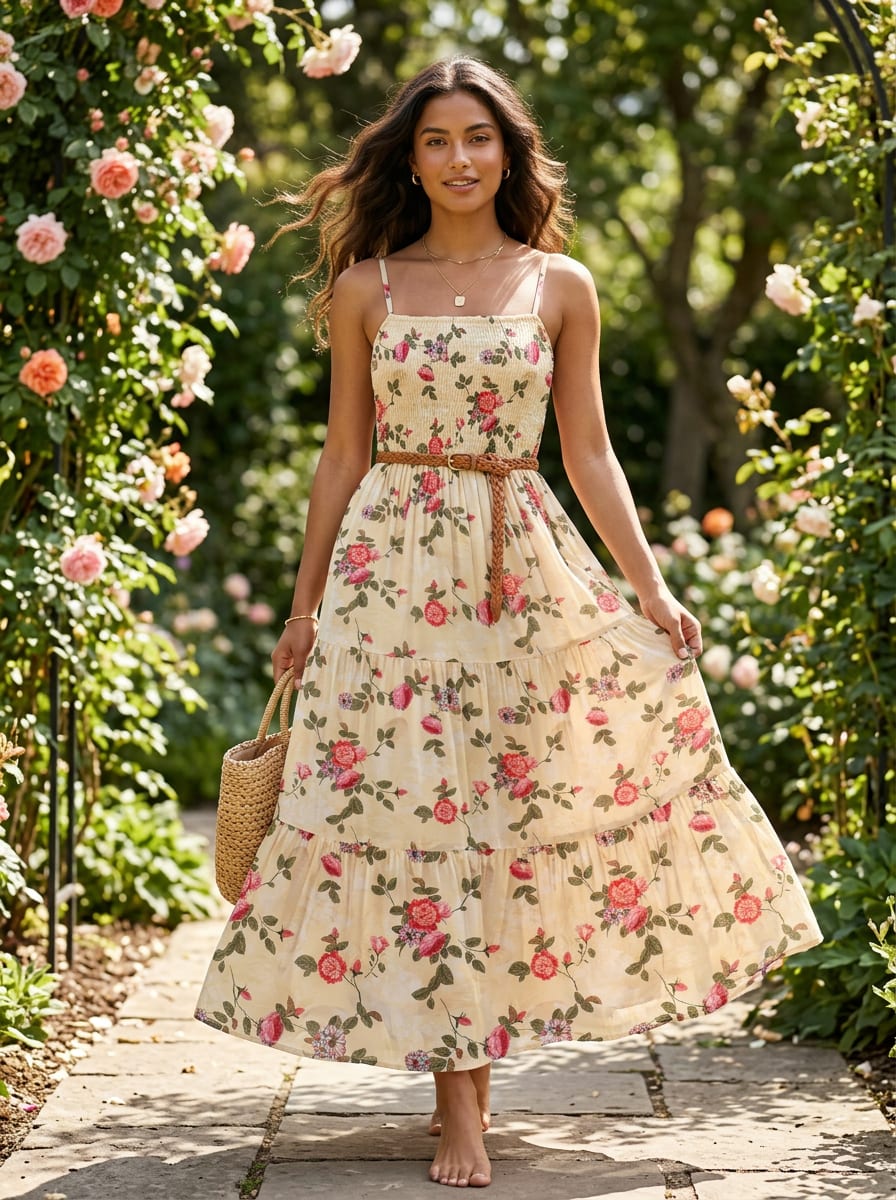 A Print That Remembers a Classic Garden