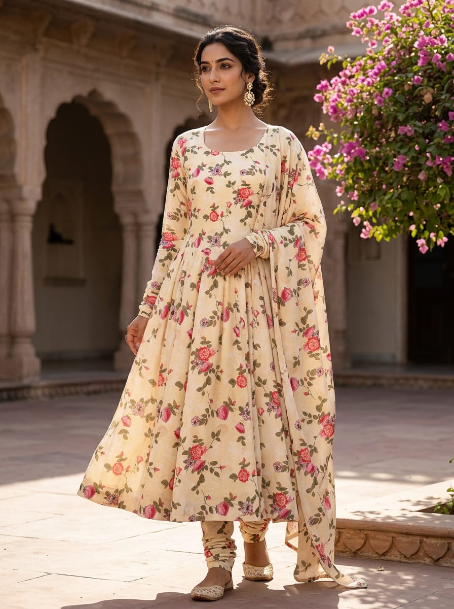 A Print That Blooms with Vintage Romance