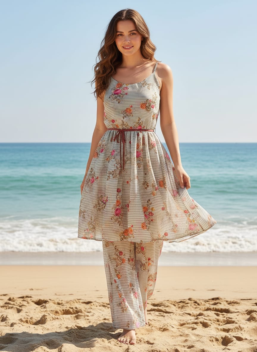 Where Classic Florals Meet Modern Lines