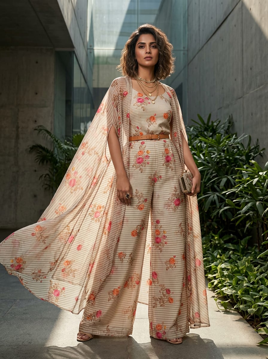 Where Classic Florals Meet Modern Lines
