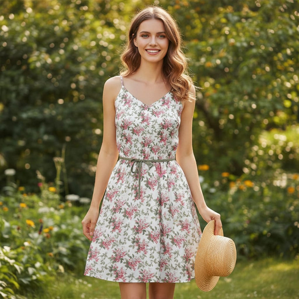 A Print That Whispers of English Gardens