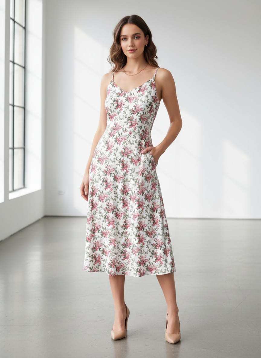 A Print That Whispers of English Gardens