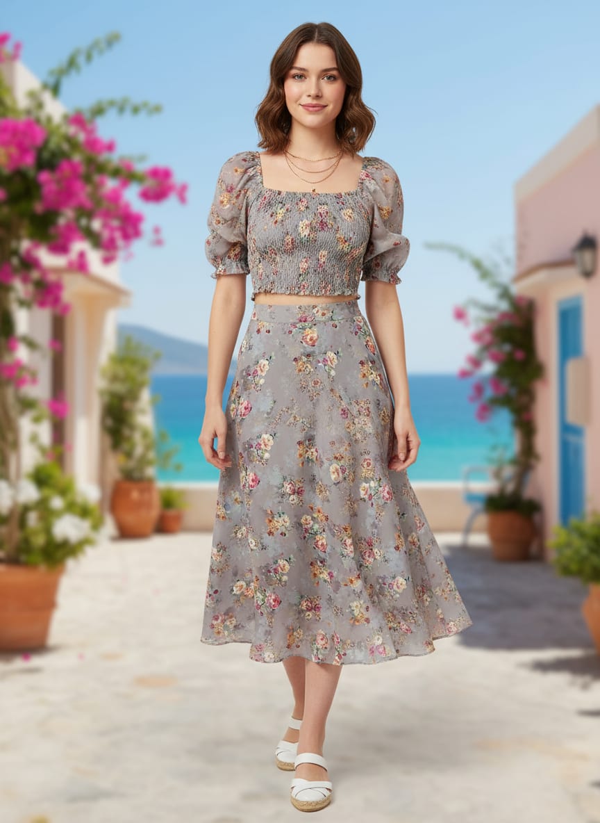 A Classic Floral for the Modern Wardrobe