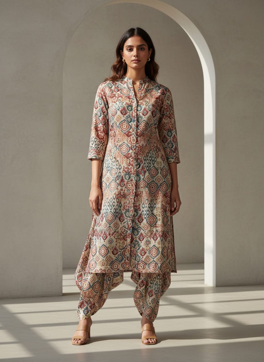 Where Ancient Motifs Meet Modern Print