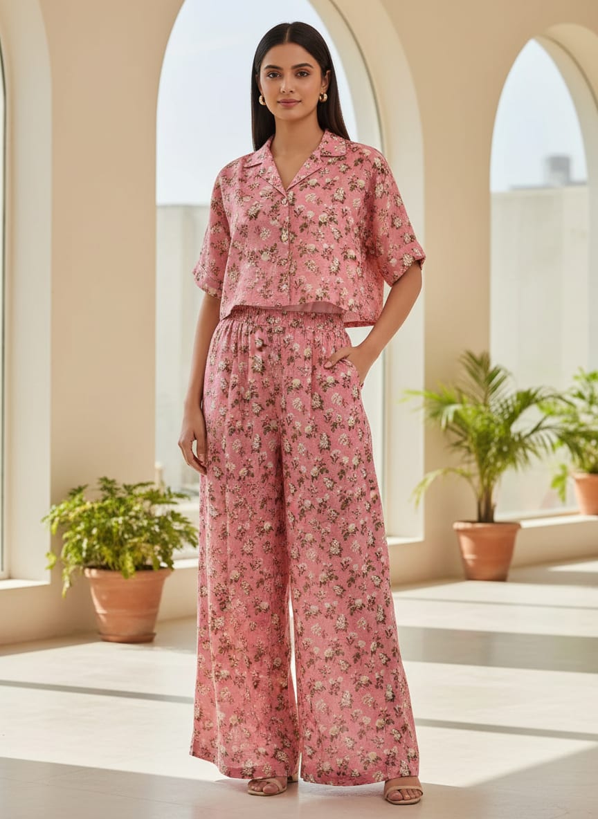 A Print That Whispers of Summer Gardens