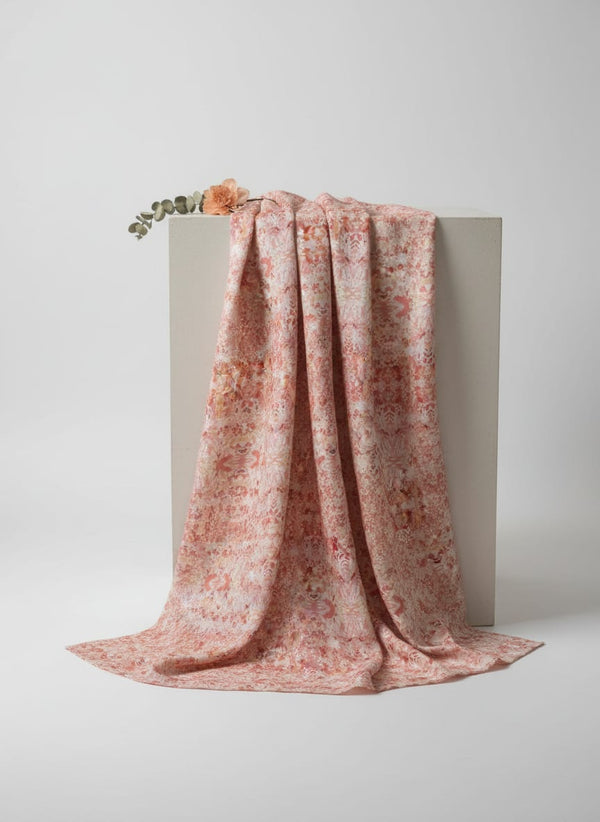 Lovely Watercolour Seamless Multi Pattern Digital Printed Fabric - Linen - Fabric Editorial Studio Flatlay Lookbook - POLI-0-FVS2033-110