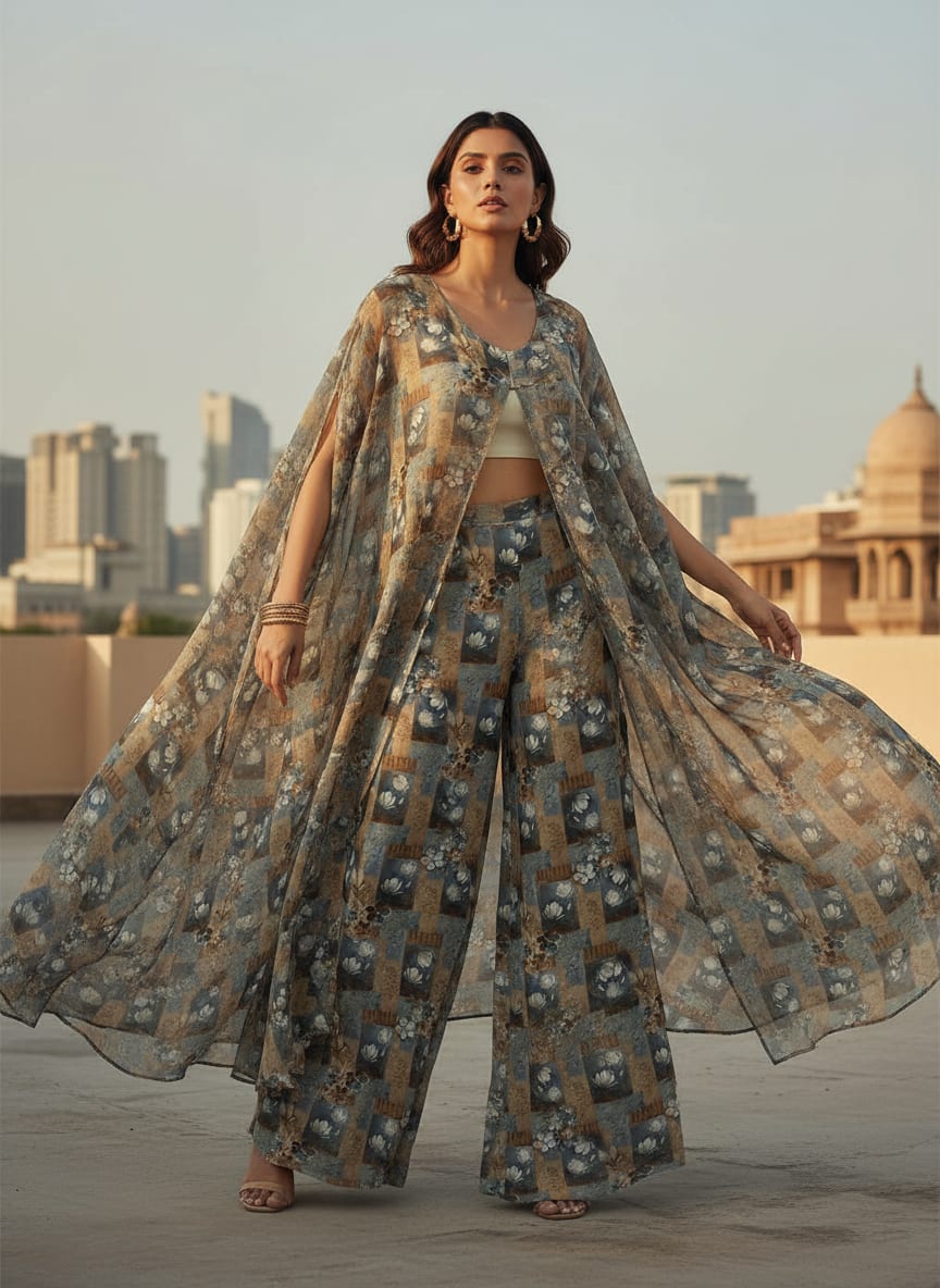 Where Patchwork Meets Painted Florals