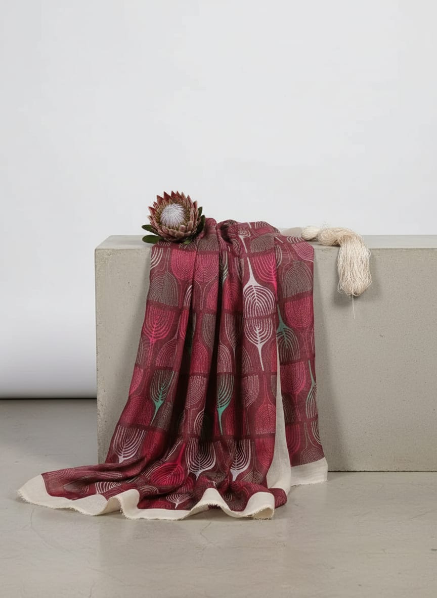 Where Graphic Lines Meet Botanical Forms