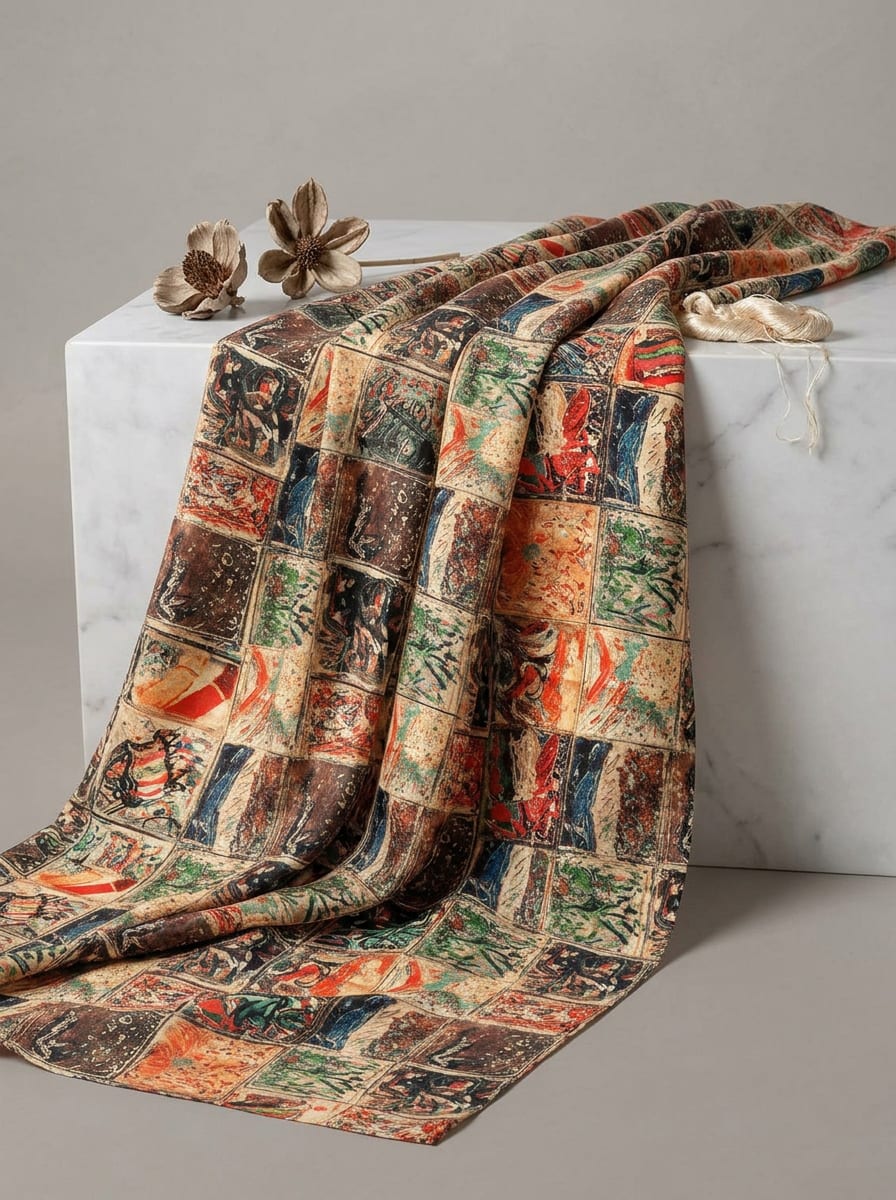 A Wearable Gallery of Abstract Art