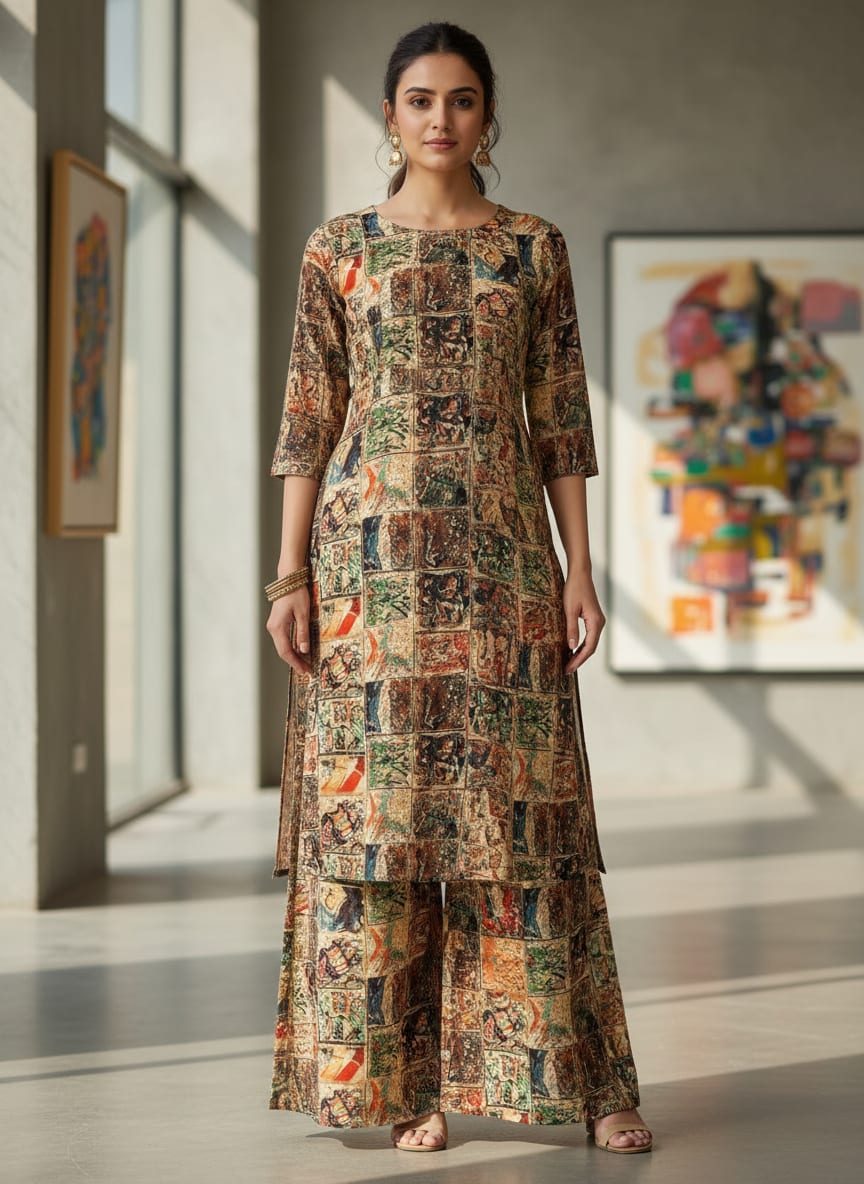 A Wearable Gallery of Abstract Art