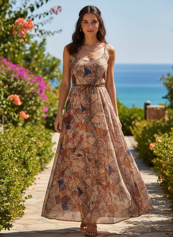 Clothes Pieces With Doted Pattern Digital Printed Fabric - Pure Georgette - alternate view