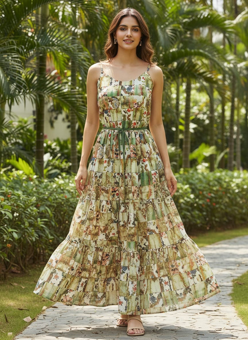 Coolest Multitype Of Design Digital Printed Fabric - Pure Georgette