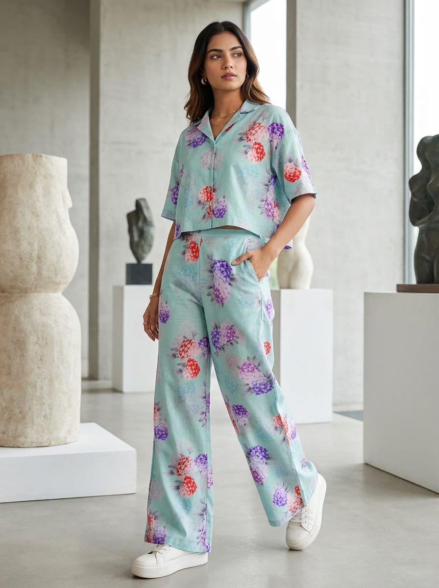 A Print That Blooms with Color