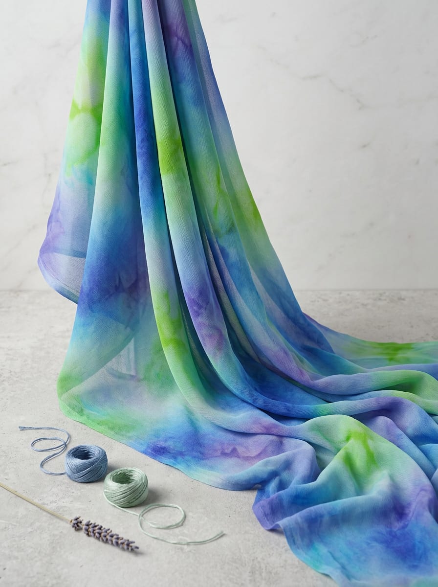 Where Hues of Ocean and Meadow Meet