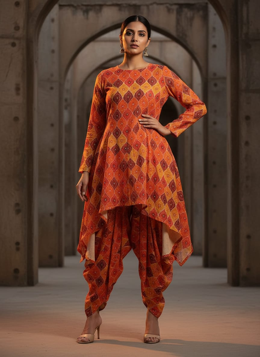 A Modern Tribute to Traditional Bandhani