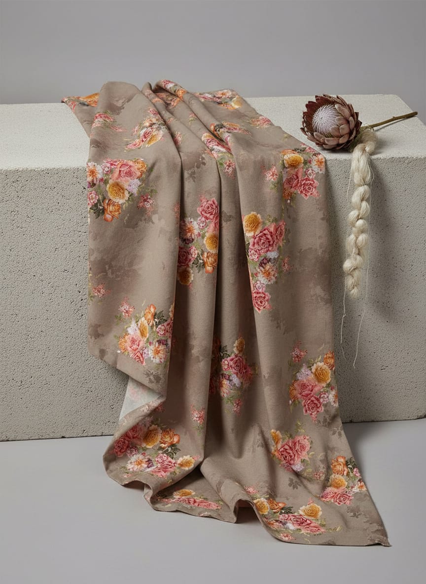 A Print That Blooms on the Cloth