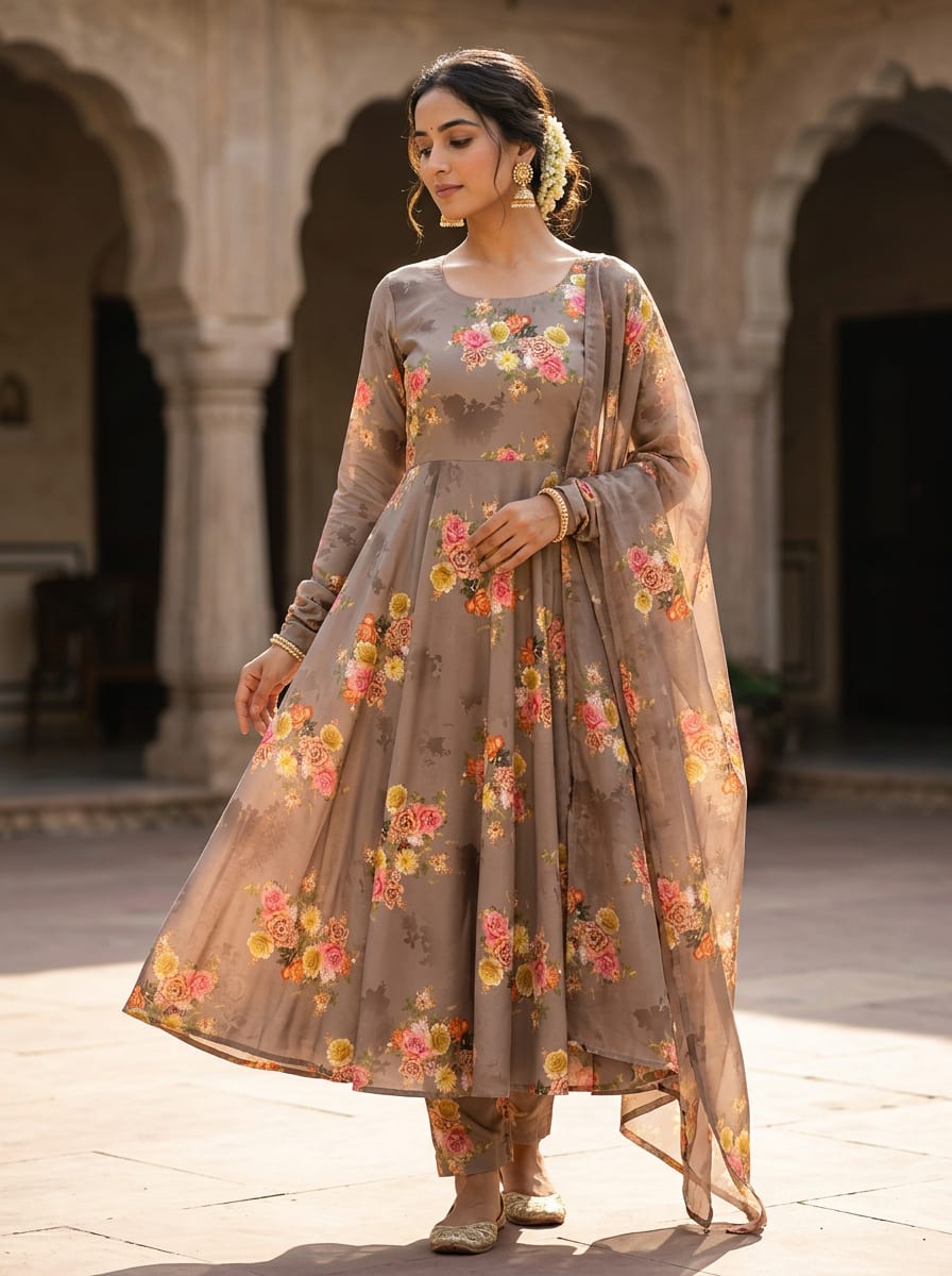 A Floral Print with Timeless Romance