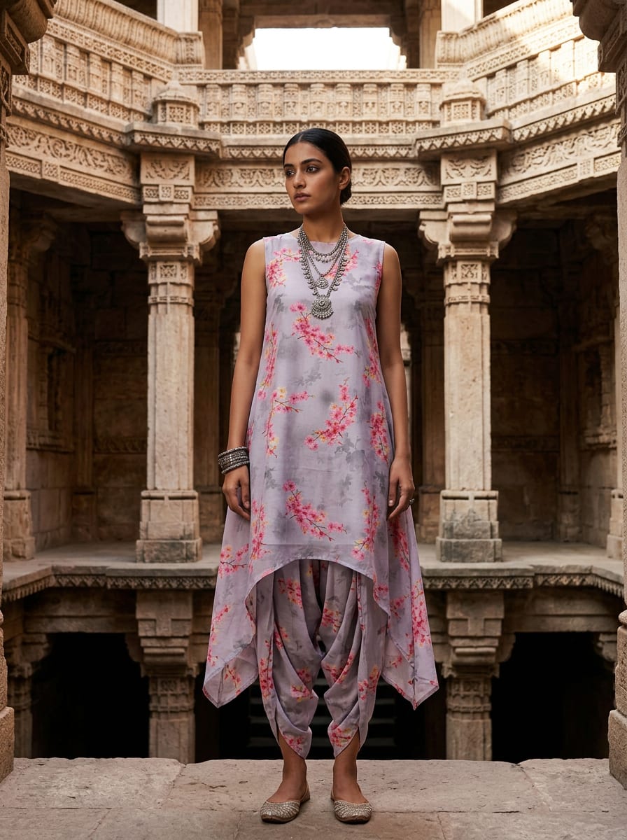 A Whisper of Spring on Soft Cotton