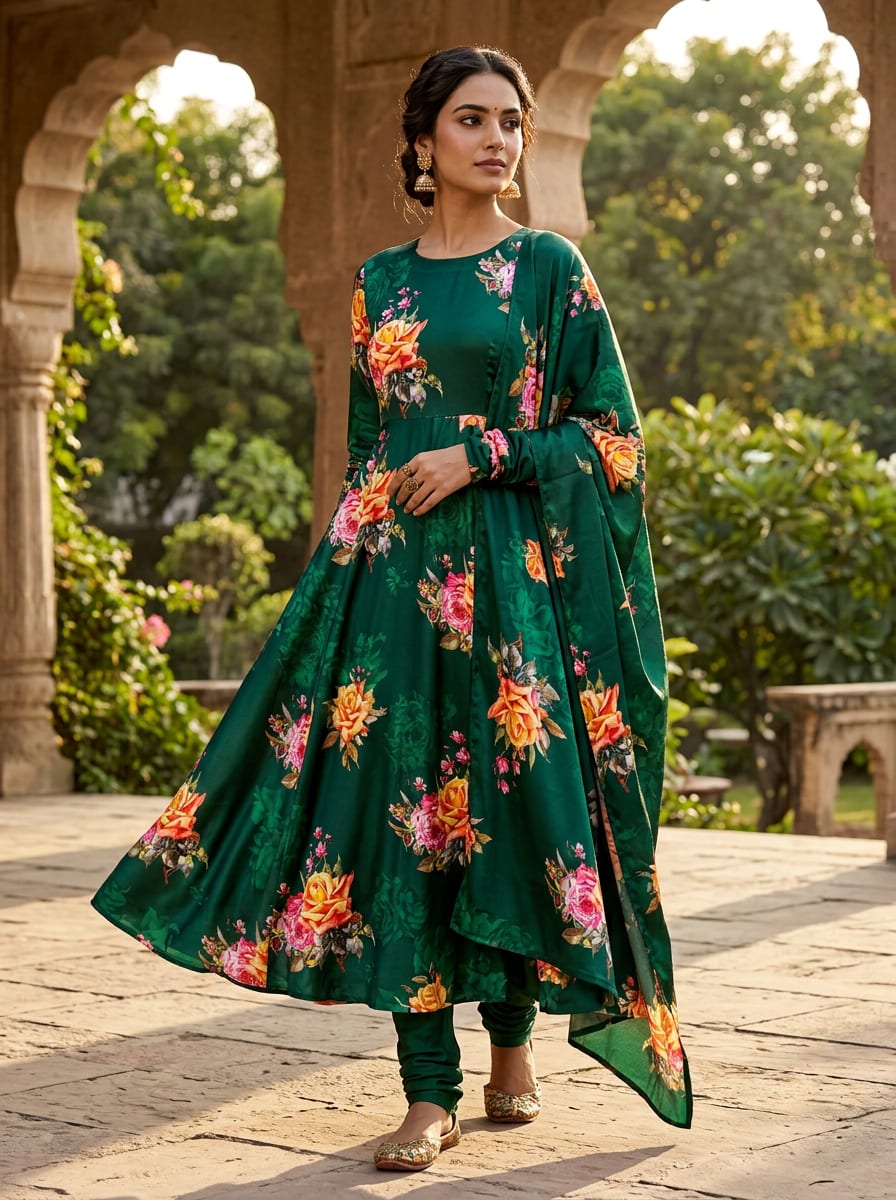 A Rose Garden at Midnight