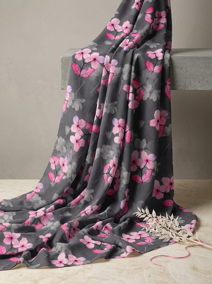 Where Vivid Pink Meets Quiet Grey