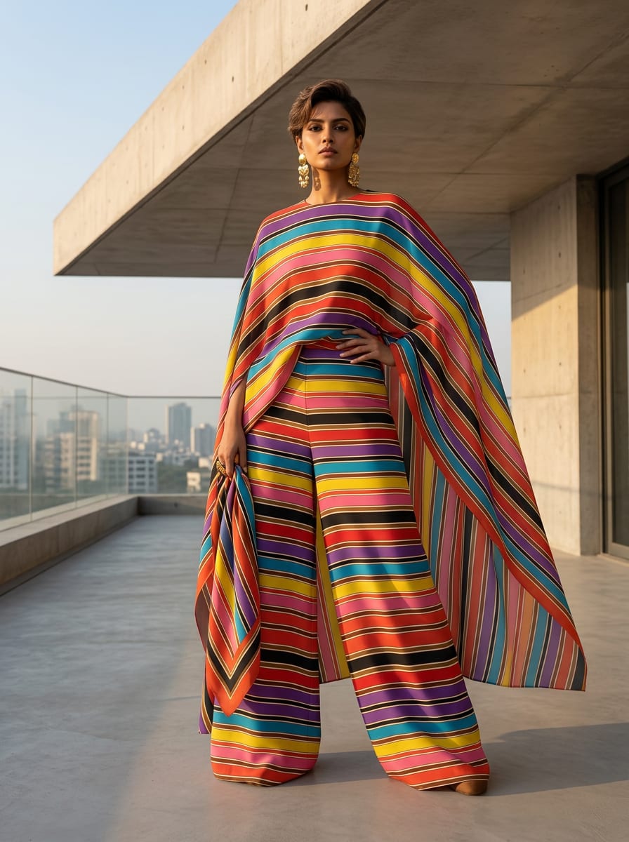 A Bold Spectrum, Woven into Stripes.