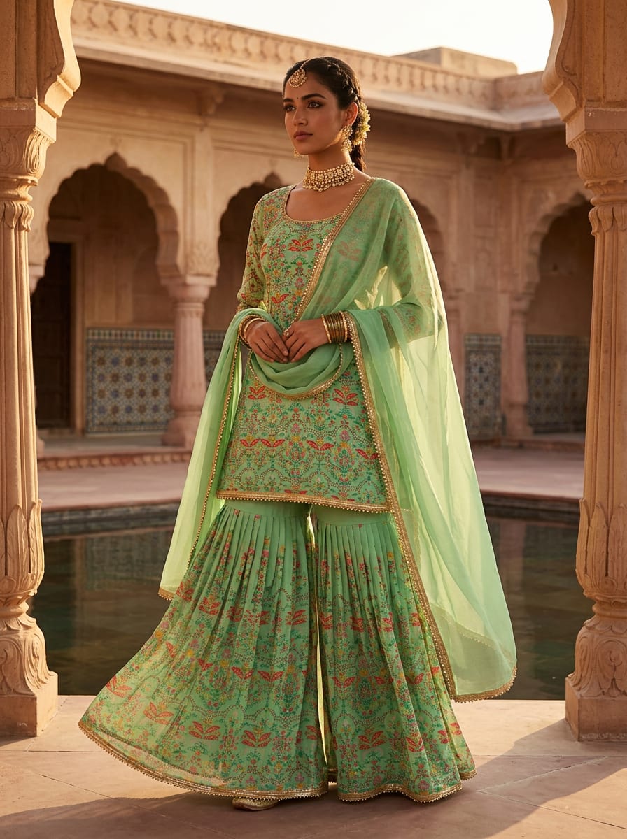 A Print with Folkloric Charm