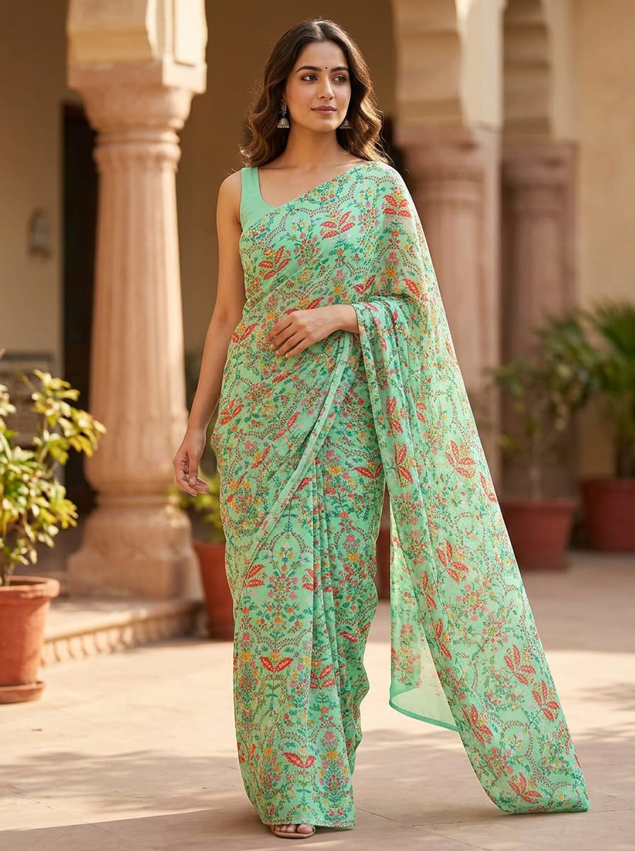 A Print with Folkloric Charm