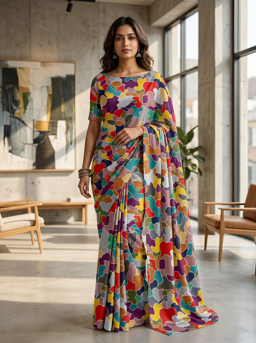 A Modern Mosaic of Joyful Color