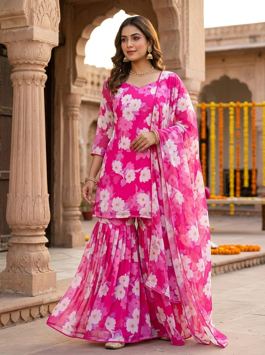 A Vibrant Wash of Summer Pink