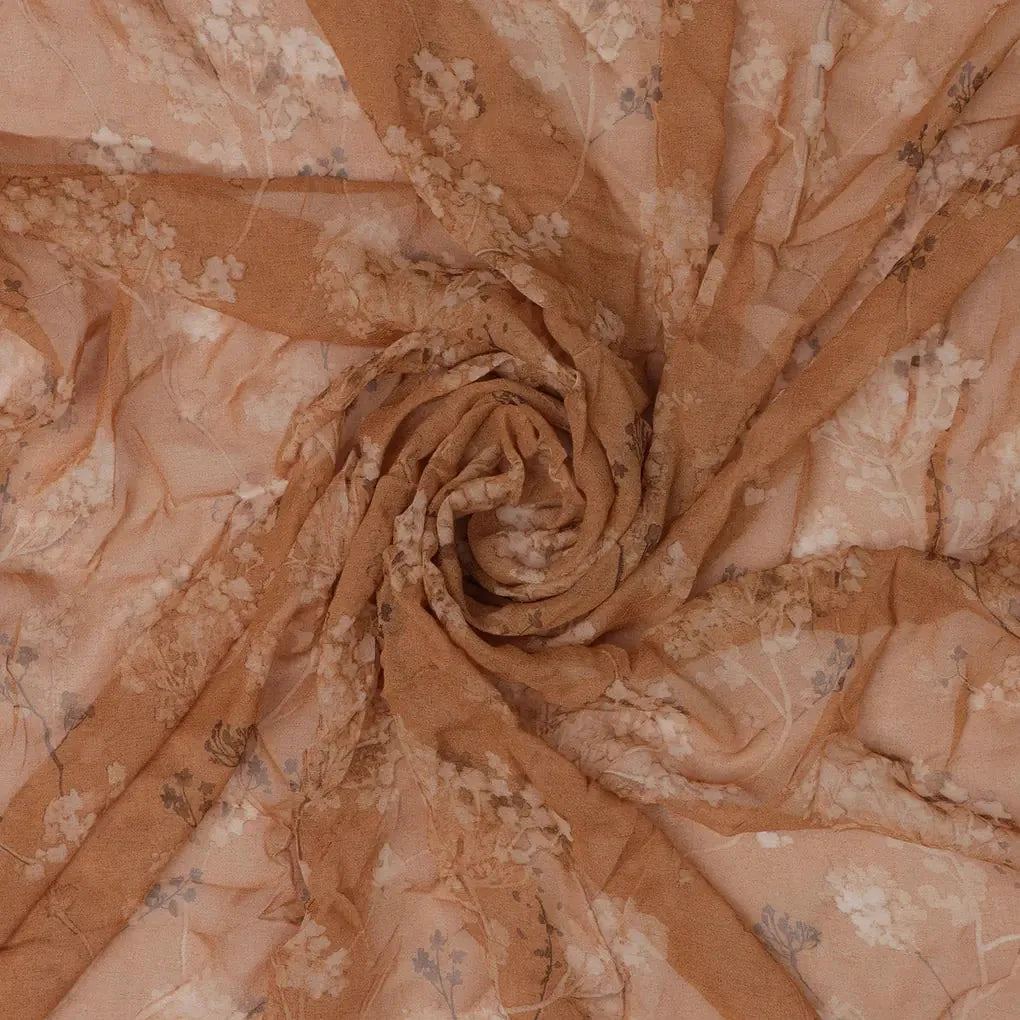 Brown Brush Painted Flower Digital Printed Fabric – 70a0083 copy 2 60c69a33 d79f 4331 9a74 1ecca3c71ae6