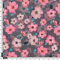 Buttercup Pink Floral Digital Printed Fabric - Pure Cotton – 70a0119copy2