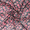 Buttercup Pink Floral Digital Printed Fabric - Pure Cotton – 70a0120copy2