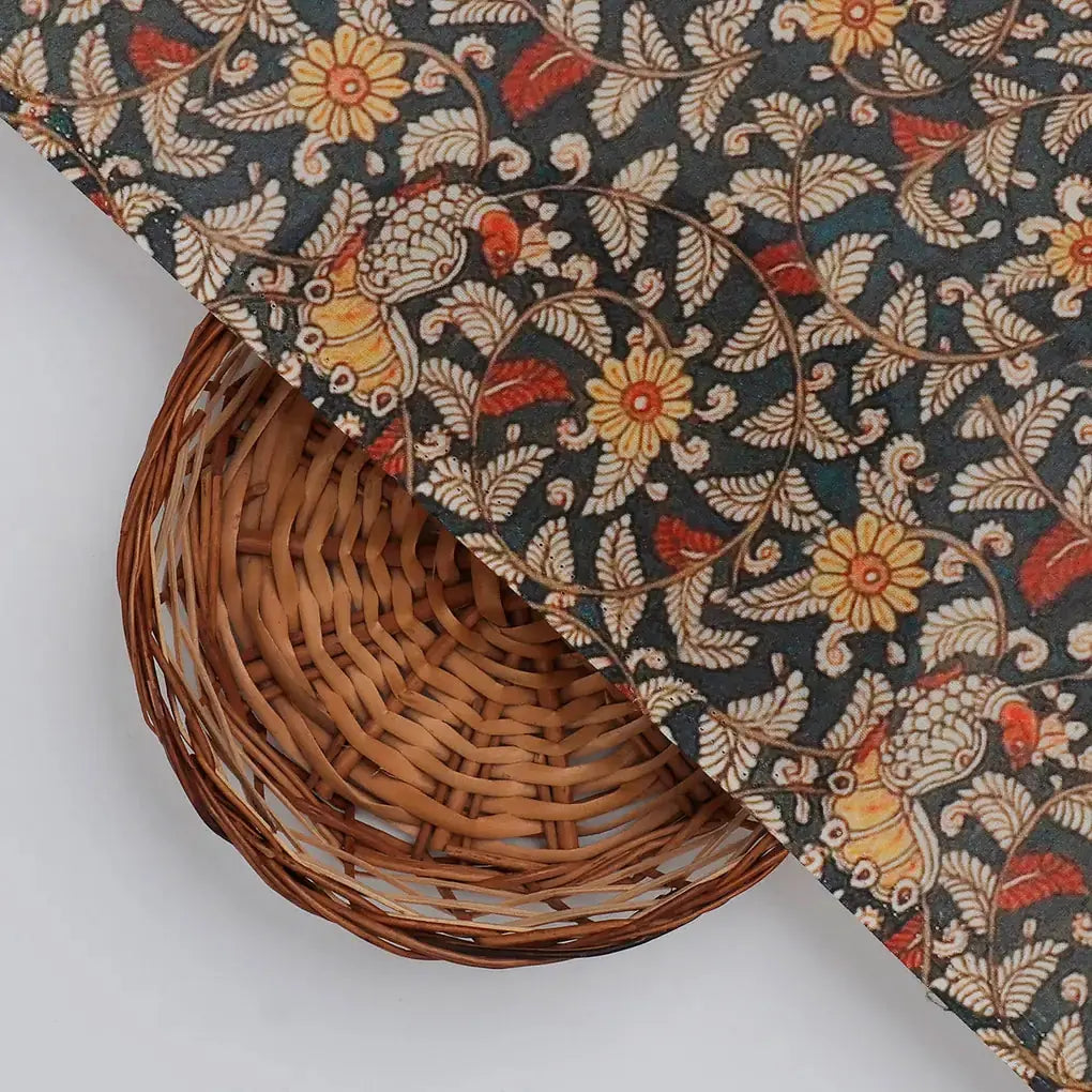 Dolden Floral Pure Cotton Printed Fabric Material – 70a0165copy2