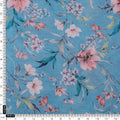 Blue Floral Chanderi Fabric Set 5 Meters – 70a0220copy2