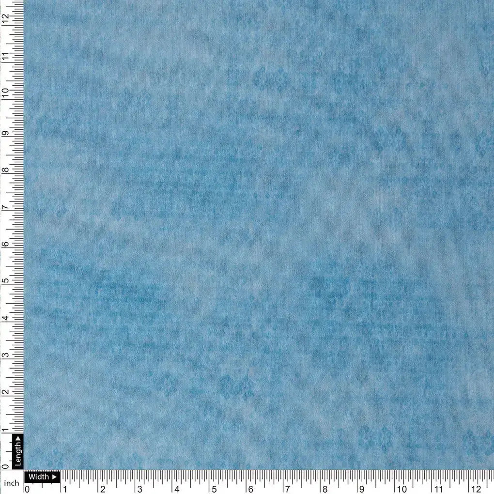 Blue Floral Chanderi Fabric Set 5 Meters – 70a0222copy2