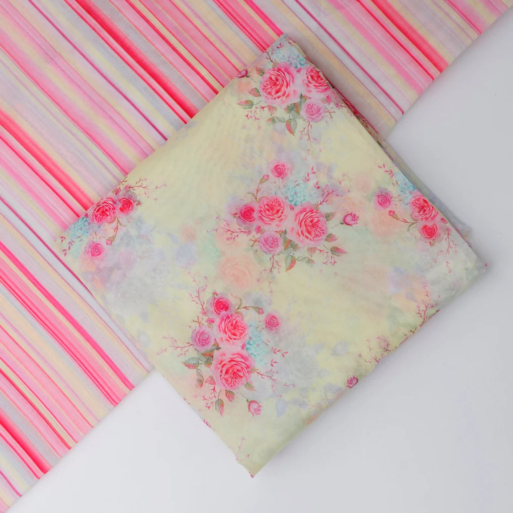 Chanderi Printed Fabric Set 5 Meters – 70a0233 copy 2